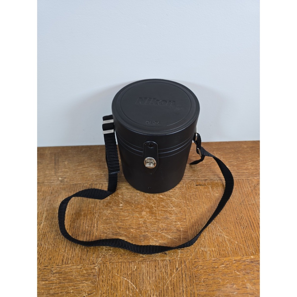 Nikon CL-74 Black Hard Leather Lens Case (for 28-70mm f/2.8D AF-S)